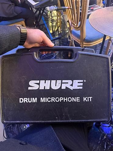 fujitsu notebook: Shure Drum Microphone Kit – zərb alətləri üçün peşəkar mikrofon dəsti — 3