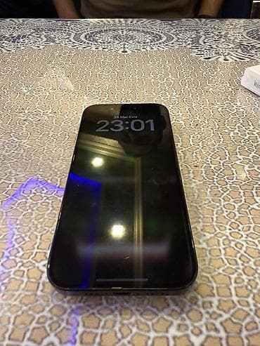 IPhone 15 Pro, 128 GB, Qara, Barmaq izi, Face ID