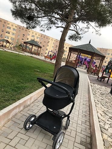 ekiz uşaq arabası: Uşaq arabası – 3 təkərli şassi, çevik və - Quraşdırma və qatlama — 2