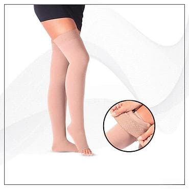 Varis corabı, diz üstü 🔹 Varis corabı, diz üstü, burnu açıq, 18-22