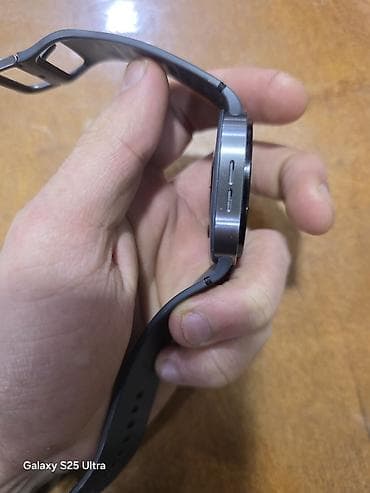 İşlənmiş, Smart saat, Samsung, Suya davamlı, rəng - Qara