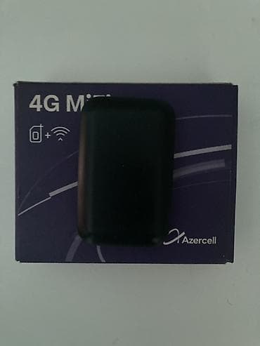 azercell wifi modem: Azercell 4G MiFi portativ Wi‑Fi modem - Operator: Azercell brendli - — 1