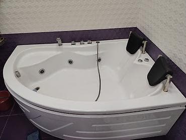 jakuzi hamam: İki nəfərlik hidromassajlı vanna - Künc tipli, asimmetrik dizayn – — 2