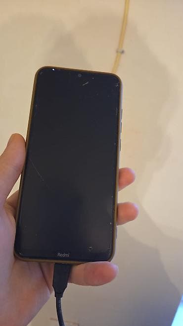 duos telefon: Redmi Note 8, 4 GB, rəng - Qara, Qırıq — 1