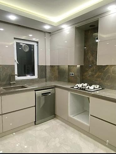 laminat mdf: Sifarişlə mətbəx dəsti, Özü çəkən petlələr, Mat laminat, Kredit yoxdur, Pulsuz çatdırılma — 4