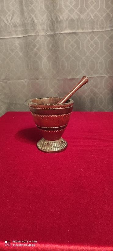 duz qabi: Tayland taxta həvəngdəsti. İnqrediyentləri üyütmək, pastalar, souslar — 1