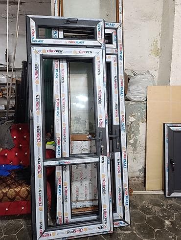 balka: PVC pəncərə və balkon qapısı dəsti - Brend/profil: TÜRKPEN / TÜRKLAST — 1