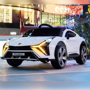 stress çarxı: Uşaq elektrik avtomobili Lamborghini Black Full Version Uşaq — 5