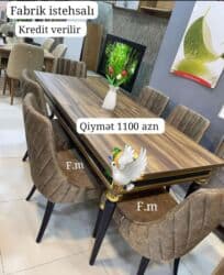 Qida məhsulları: Masa desti yeni — 1