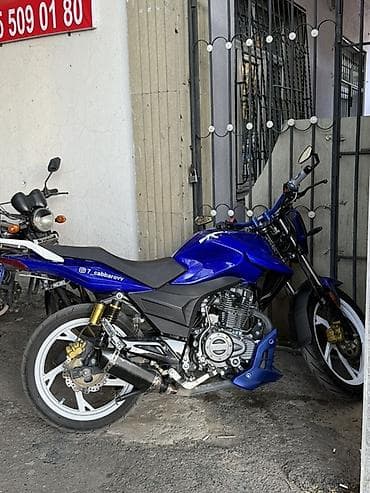 Транспорт: Məhsul: Şəhər tipli çıplaq (naked) motosiklet – mavi rəng Texniki və — 7