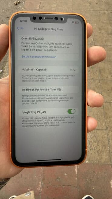 kondisioner 15 kv: IPhone 11, 64 GB, Narıncı, Face ID, Simsiz şarj — 5