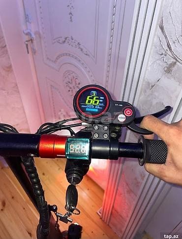 Güclü elektrikli skuter - İki parlaq ön fənər və arxa stop işığı – — 3