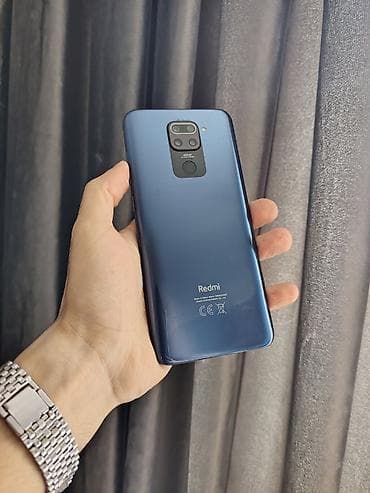 islenmis printer satisi: Redmi Note 9, 64 GB, rəng - Yaşıl, Barmaq izi, İki sim kartlı, Face ID — 5