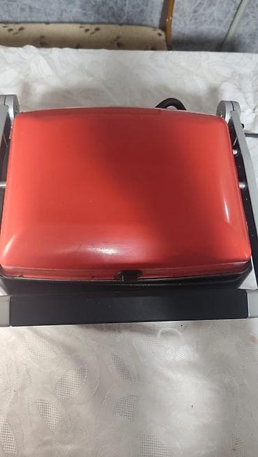 tost makinesi: Qril Silver, rəng - Qırmızı, Yeni, Pulsuz çatdırılma — 4