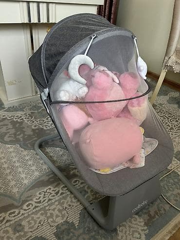 Колыбели: Məhsul: Coolbaby beşik/sallanan kreslo Təsvir: - Rahat körpə beşiyi — 3