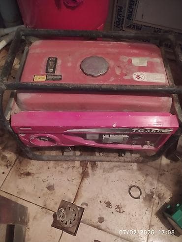 loto generator: Benzinli elektrik generatoru – TG3800 seriyası - Güc sinfi: məişət və — 1