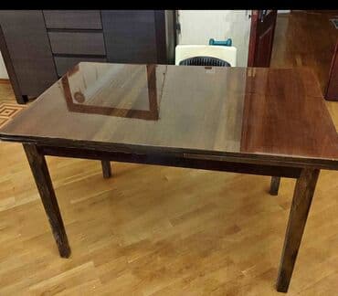 стол раскладной деревянный: Qonaq masası, Yeni, Açılan, Taxta, Dördbucaq masa — 3