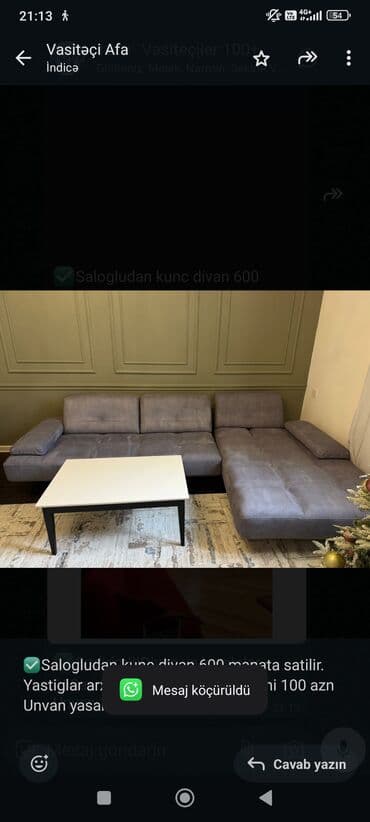 Künc divan lalafo.az -da Künc divan