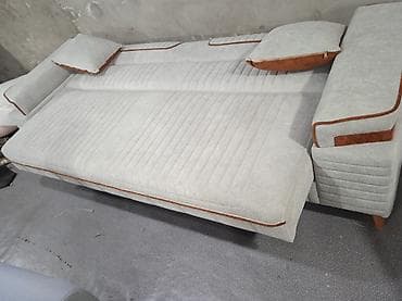 Раскладной диван, Новый, Раскладной, Без подьемного механизма, Ткань, Нет доставки — 2