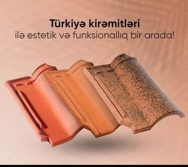 taxt örtüyü: Керамическая черепица, Бесплатная доставка, С гарантией, Нет кредита — 5