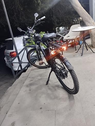 Elektrik nəqliyyatı: Elektrik velosipedi – Velosiped çox az sürülüb və yeni kimidir alan — 3