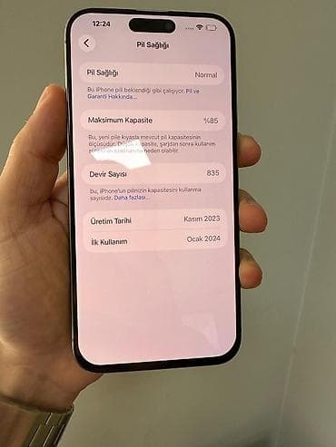 apple ipod touch: IPhone 15 Pro Max, 256 GB, Natural Titanium, Face ID — 6