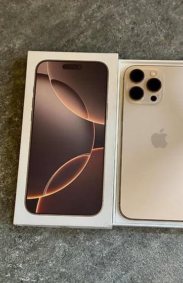 IPhone 16 Pro Max, 512 GB, Zəmanət, Face ID, Sənədlərlə — 1