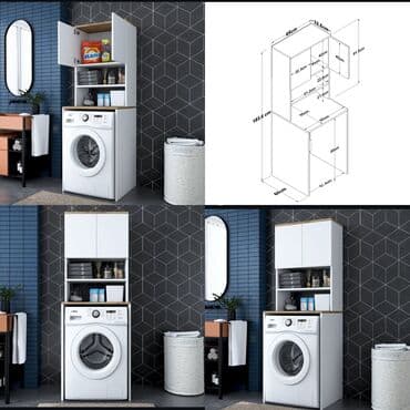 угловой шифоньер в спальню: Новый, Распашной, 2 двери Прямой шкаф, Гардеробный шкаф, Азербайджан — 9