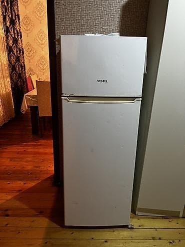 sharp soyuducu: İşlənmiş 2 qapılı Vestel Soyuducu Satılır, rəng - Ağ — 1