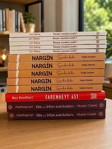 Məhsul: Qarışıq janrlarda böyük kitab dəsti Təsvir: - Azərbaycan, rus — 8