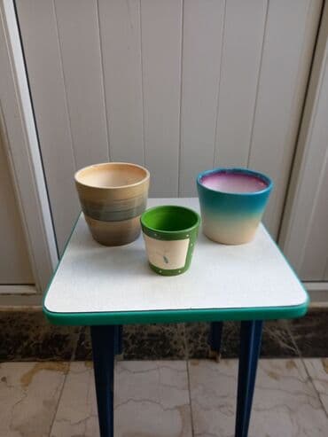 питомник растений в баку: Müxtəlif dibçəklər Narıncı-yaşıl dibçəklər, 4 — 4