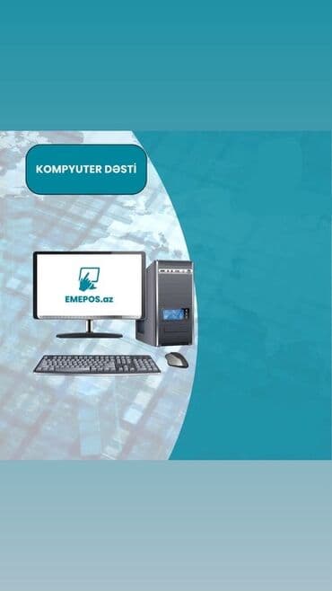 Masaüstü kompüterlər və iş stansiyaları: Bu kompyuter dəsti müasir iş və ya təhsil ehtiyacları üçün nəzərdə