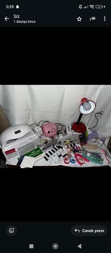 Готовый бизнес: Manikür və gel-lak üçün tam dəst Peşəkar və ev istifadəsi üçün — 4