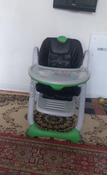 Yemək masaları, oturacaqları: Chicco polly yemek stolu 40 azn cexolu temiz keci derisidi ozum — 1