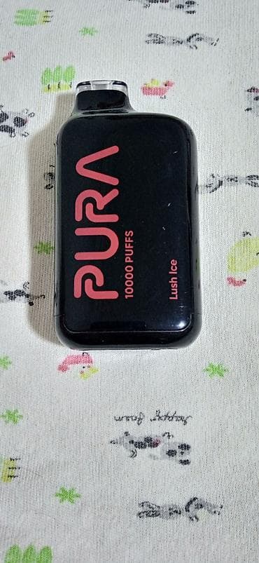 dr meral's elixir qiyməti: PURA birdəfəlik elektron siqaret – Lush Ice - 10000 PUFFS (üstündə — 1