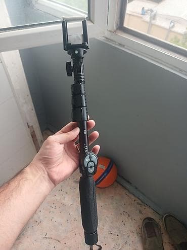 Bluetooth selfi çubuğu Xüsusiyyətlər: - Teleskopik konstruksiya: bir