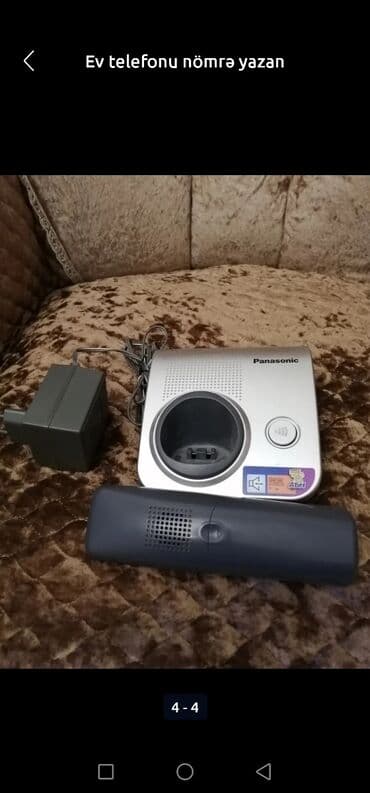 internet nomreleri: Stasionar telefon Panasonic, Simsiz, Yeni, Pulsuz çatdırılma — 3
