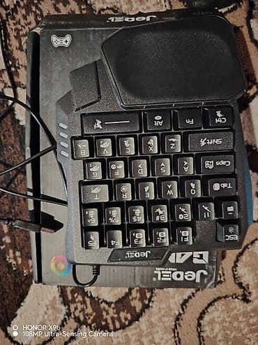 arxa goruntu kamerası: Jedel F3 təkəlli oyun klaviaturası - Brend/model: Jedel F3 — 4