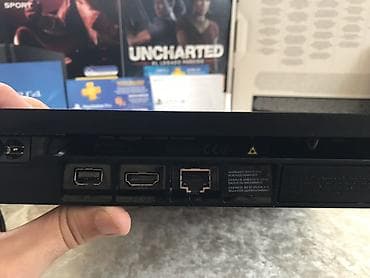 sony video: PlayStation 4 Slim (PS4) 1TB oyun konsolu paketi Avropadan — 2