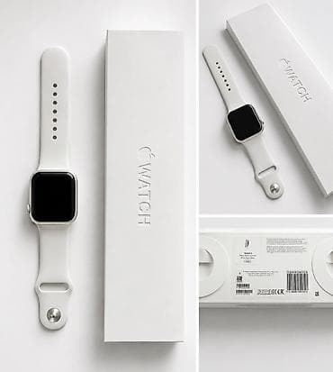 saat destleri: İşlənmiş, Smart saat, Apple, Аnti-lost, rəng - Gümüşü — 2