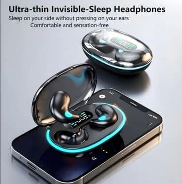 airpods i12 цена в бишкеке: Yeni Simsiz (Bluetooth) Qulaqcıqlar, Apple, rəng - Qara — 3