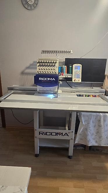 Satılır – Ricoma PT 1501 təkbaşlı naxış maşını Maşın tam işlək — 2