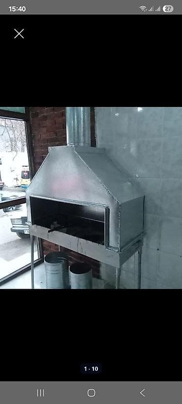 mini evler: Mətbəx və manqal üçün havalandırma və tüstüçıxarma sistemləri - Metal — 2