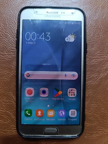 samsung a52: Samsung Galaxy J7, 16 GB, rəng - Qara, Sensor — 3