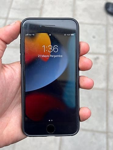 baseus bowie e3 qiymeti: IPhone 7, 32 GB, Qara — 1