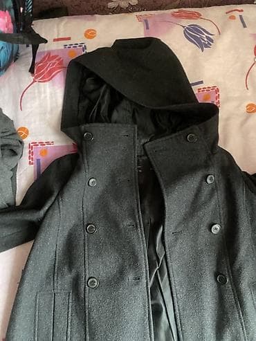 bas: Az geyinilib hec bur problemi yoxdu Zara Basic qadın palto - Rəng — 4