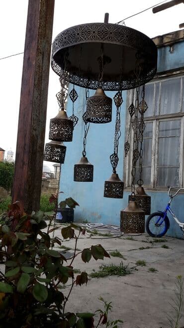 küçə işıqları: Люстра, 7 ламп, Металл — 2