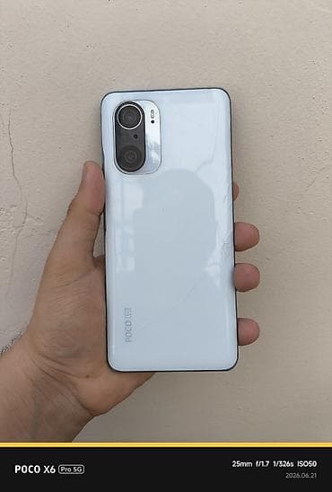 poco c71: Poco F3, 256 GB, rəng - Ağ — 1