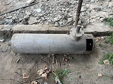 kantiner evler: Sənaye tipli qaz balonu (şaquli flanşlı) - Material: qalın divarlı — 2