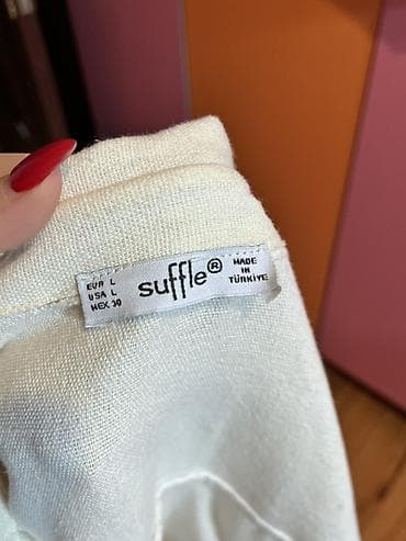 Suffle brendinin qadın köynəyi - Rəng: krem/ivori - Ölçü: L (EUR L / — 2